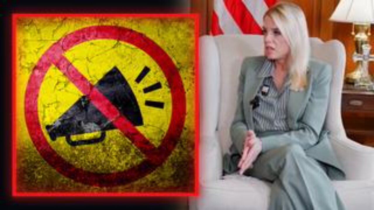 MASSIVE Firestorm Erupts After AG Bondi Publicly Pushed The ADLs Plan To Repeal The 1st Amendment!