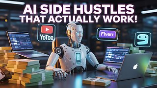 AI Side Hustles That Actually Work 💼🤖 | Real Ways to Make Money with Artificial Intelligence