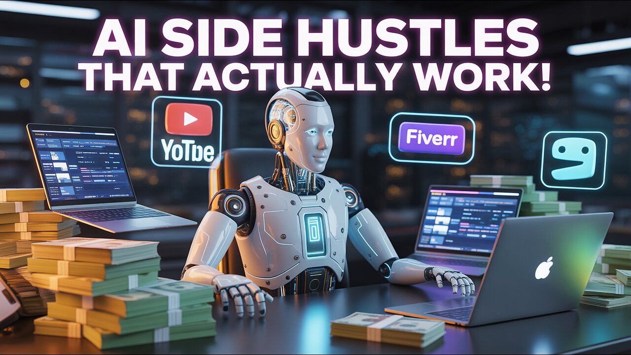 AI Side Hustles That Actually Work 💼🤖 | Real Ways to Make Money with Artificial Intelligence