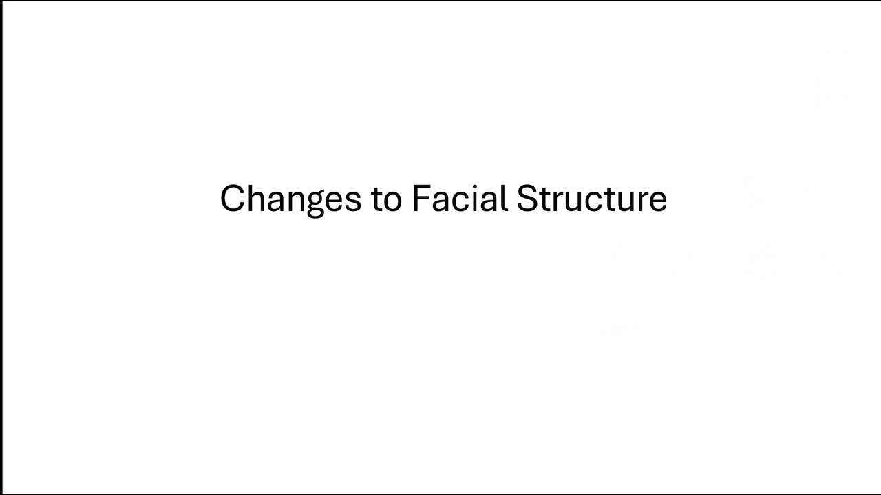 Ai Assimilation- Changes to Facial Structure