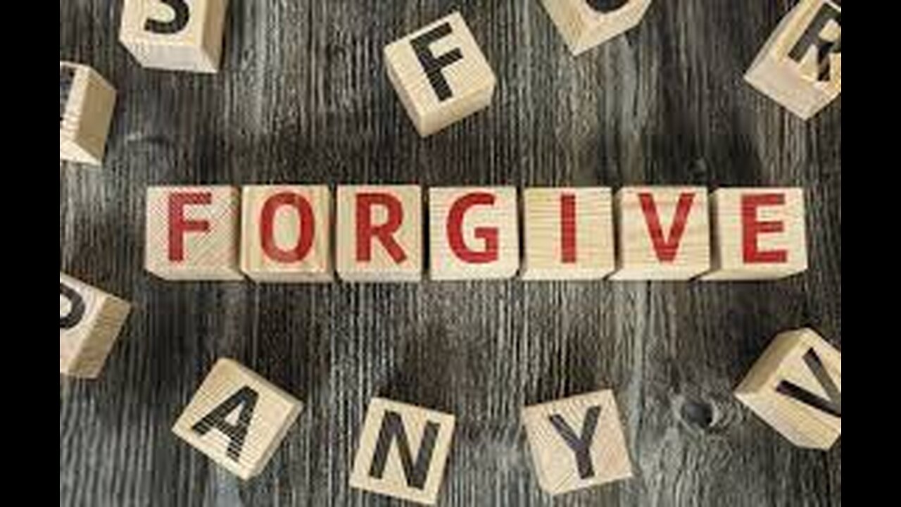 The Power of Forgiveness: Releasing the Burden