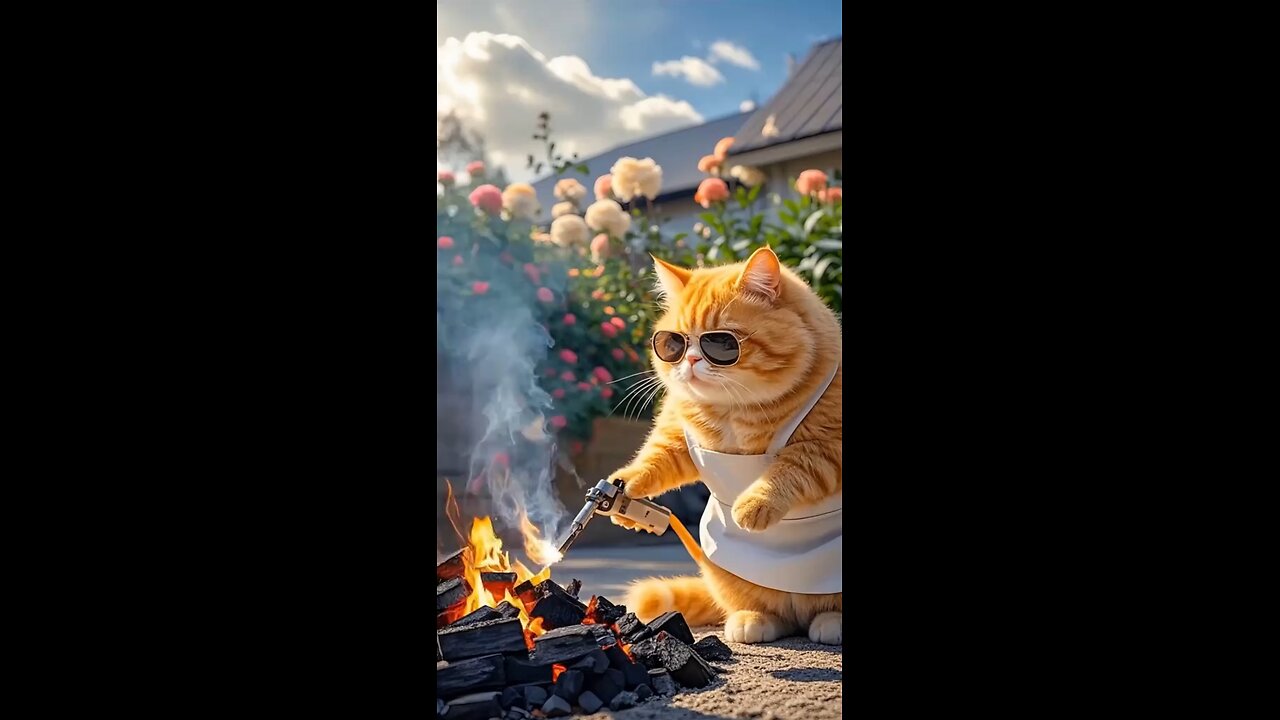 No diet for this orange cat