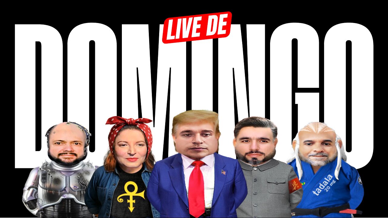 🔴 Live de Domingo: Bate-Papo, Notícias e Reacts