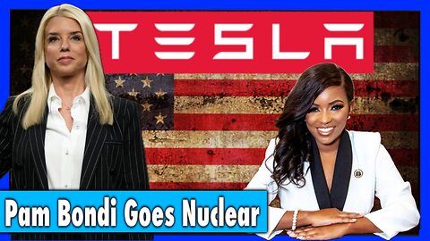 Pam Bondi Talks Epstein Files, Tesla Attacks & Rogue Judges | Warns Jasmine Crockett!