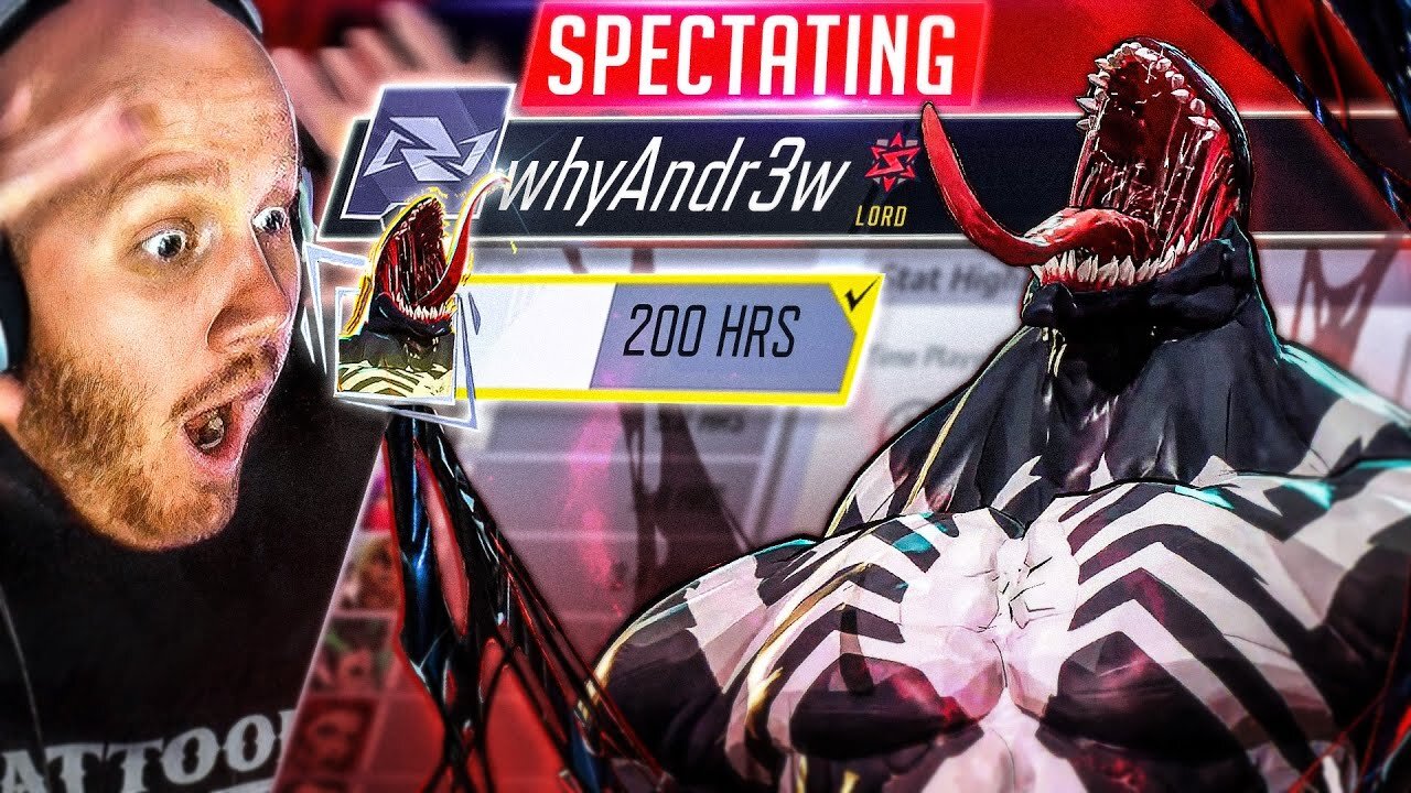 SPECTATING THE #1 VENOM IN MARVEL RIVALS
