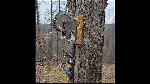 Modifying the crank on my deer feeder winch