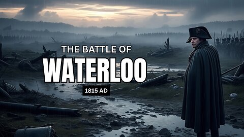 The Battle of Waterloo 1815AD #history