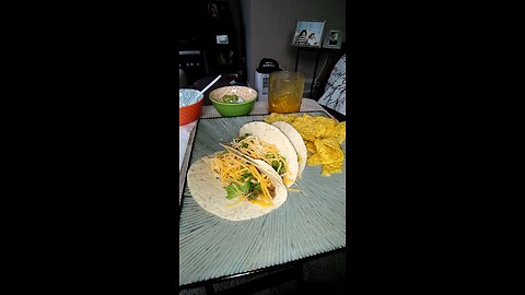 Eating Homemade Soft Tacos, Dbn, MI, 9/3/25
