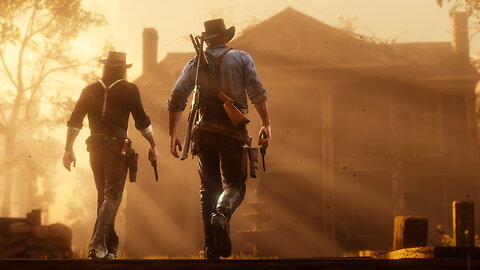 RDR 2 on duty 😎