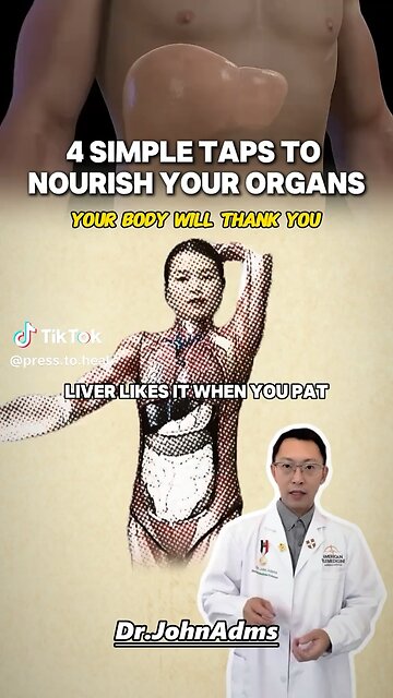 4 Simple Taps To Help Nourish Your Organs