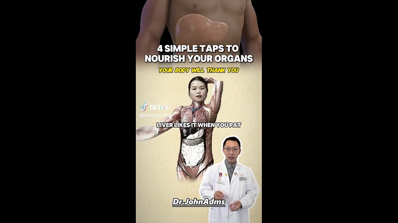 4 Simple Taps To Help Nourish Your Organs