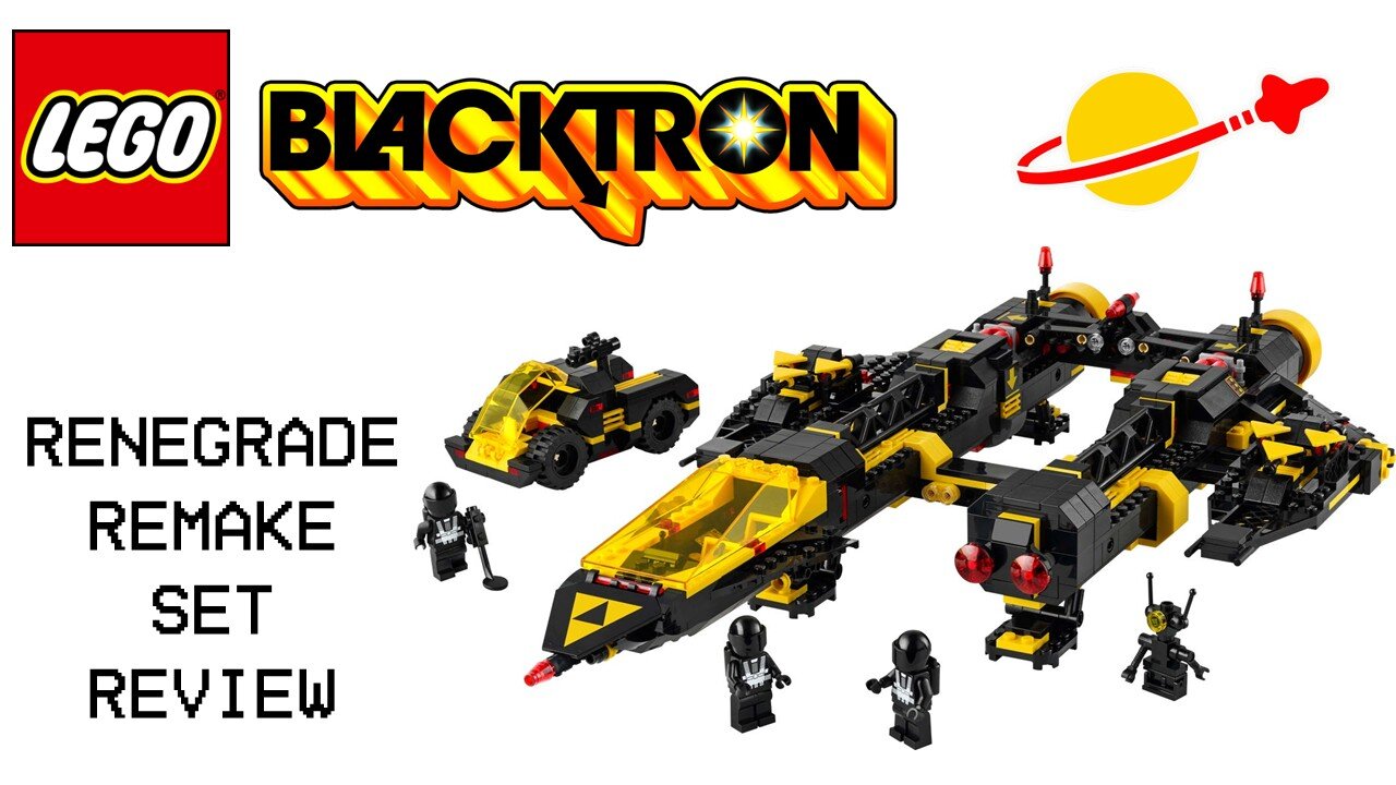 Lego Blacktron Renegade Remake Set Review
