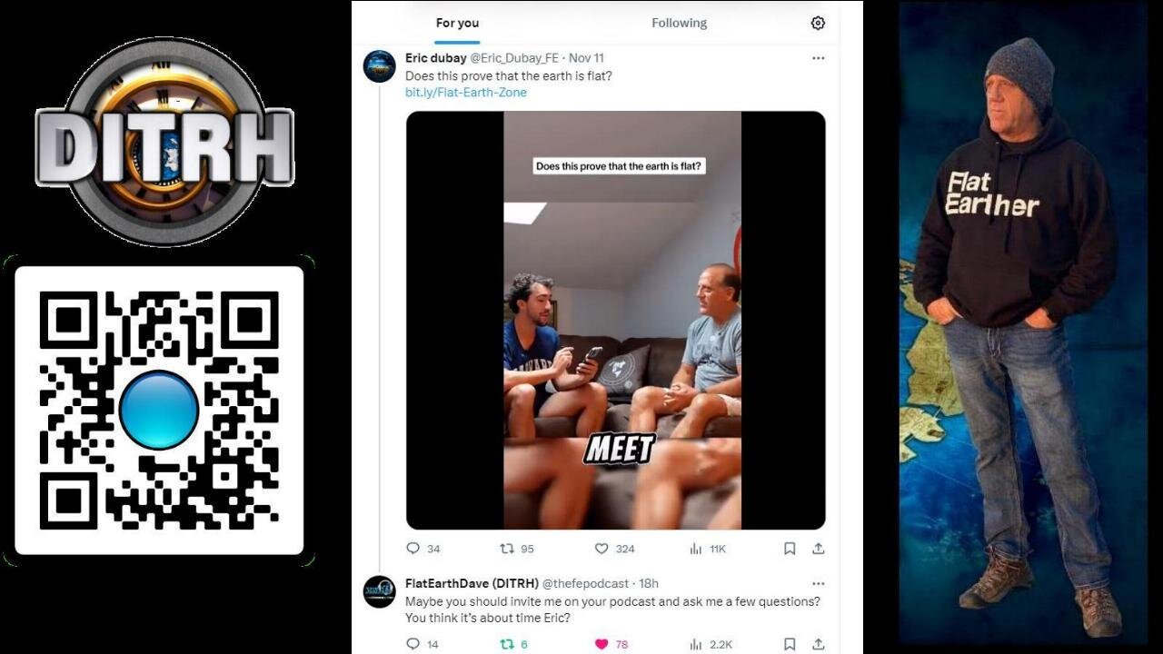 [x@thefepodcast] Does this prove that the earth is flat? [Nov 11, 2023]