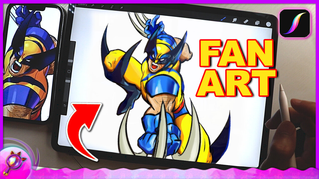 How to Draw WOLVERINE (X-MEN Movie Franchise)