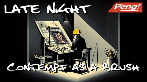 Late Night PENG! with this brush I shall paint you all