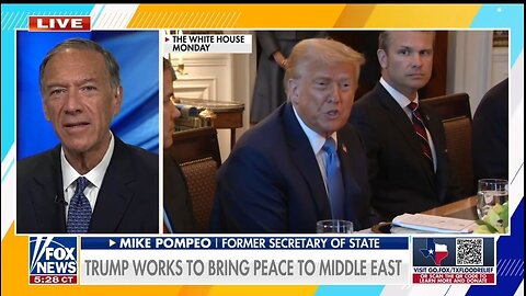 Mike Pompeo: Trump Is Redrawing The Lines of Peace In The Middle East
