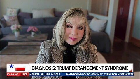 Trump Derangement Syndrome (TDS) Treatment and Symptoms - News Max - 12-27-25