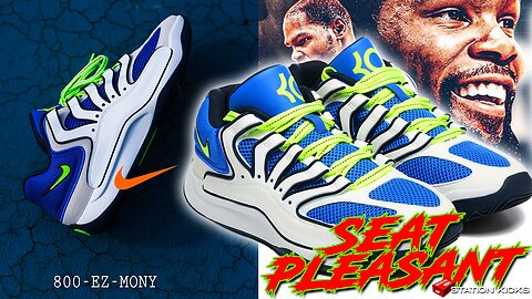 "SEAT PLEASANT" THE NEW NIKE KD 18🔵🟢 