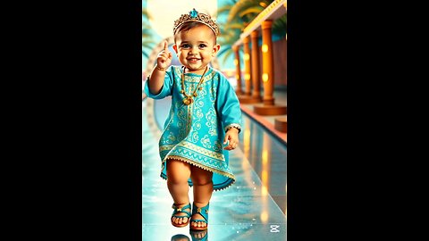 Tiny Stars Shine on Desert Runway! 👶✨