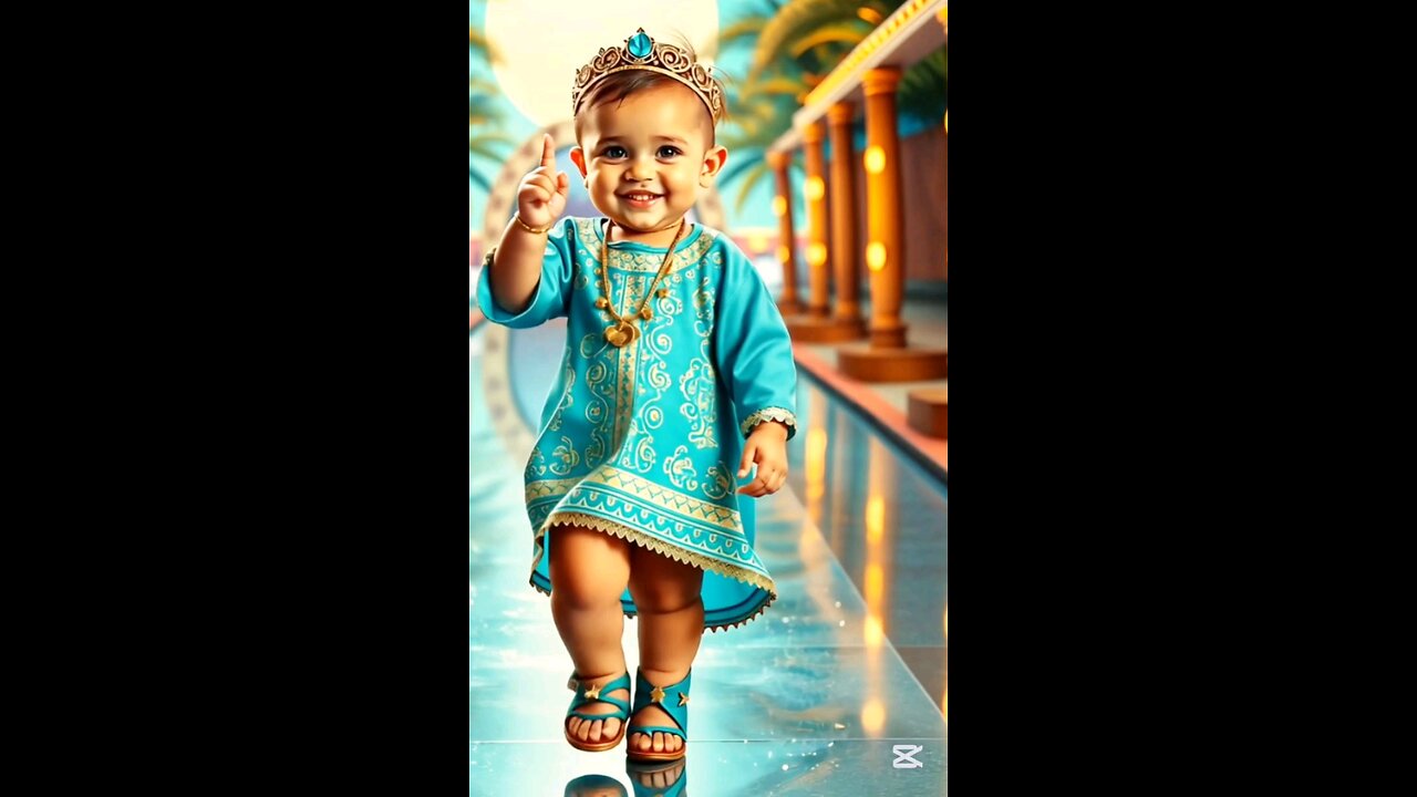 Tiny Stars Shine on Desert Runway! 👶✨