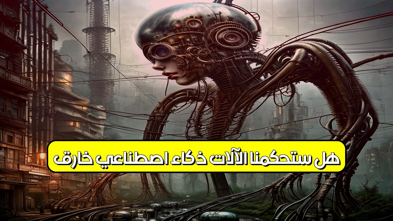 هل ستحكمنا الآلات؟ ذكاء اصطناعي خارق! #ذكاء_اصطناعي #مستقبل_التكنولوجيا #روبوتات