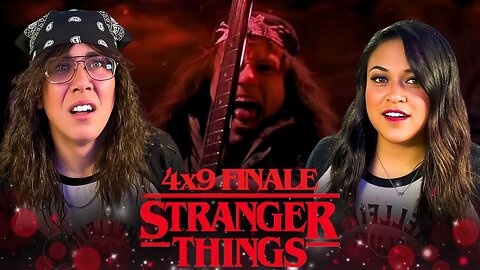 The Most Metal EVER! Stranger Things 4x9 FINALE! [The Piggyback] First Time Watching!