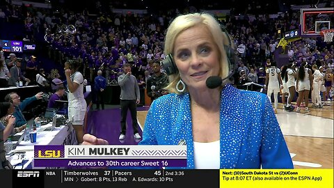 Kim Mulkey interview after LSU Tigers reach Sweet 16 | NCAA women's basketball tournament