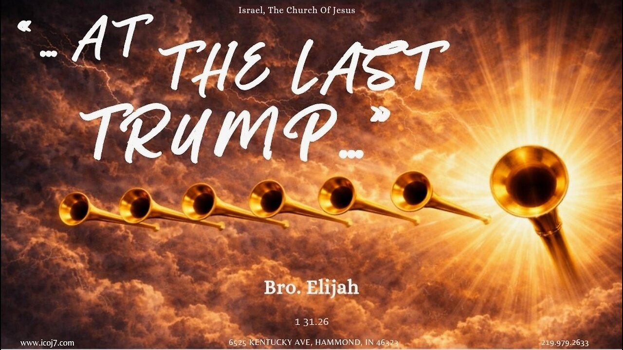 AT THE LAST TRUMP...