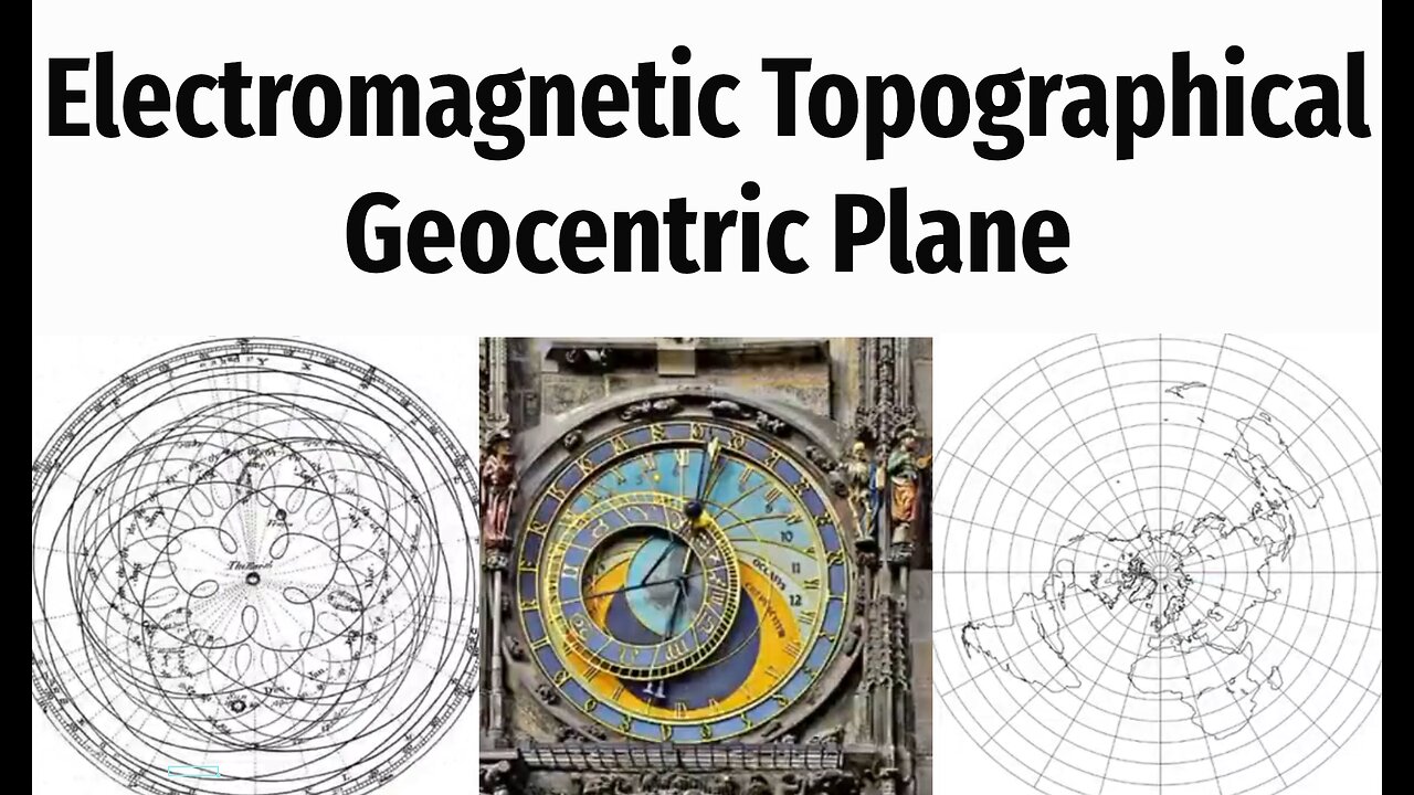 🌏🧲🧭 We Live on an Electromagnetic Topographical Geocentric Plane ▪️ Level, Stationary Earth, Hidden History, Free Energy, Satanist Control