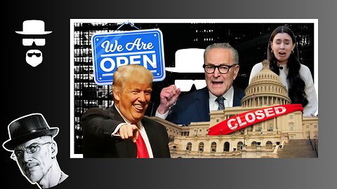 SCHUMER BENDS OVER & ENDS THE SHUTDOWN...