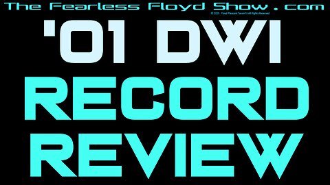 2001 DWI RECORD REVIEW