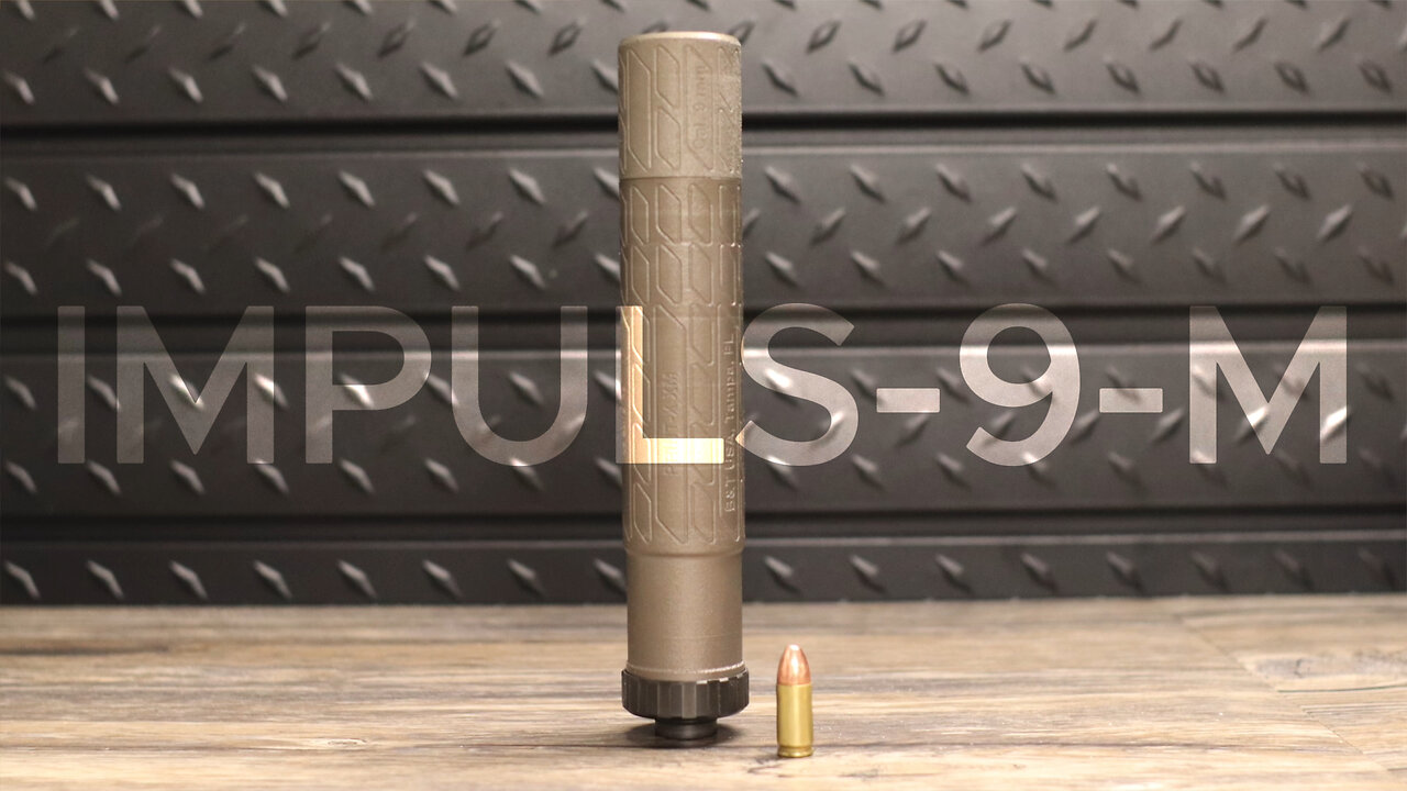B&T IMPULS-9-M Handgun Suppressor