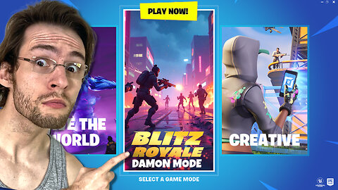 Fortnite Blitz Just Got an Upgrade… Introducing Damon Mode