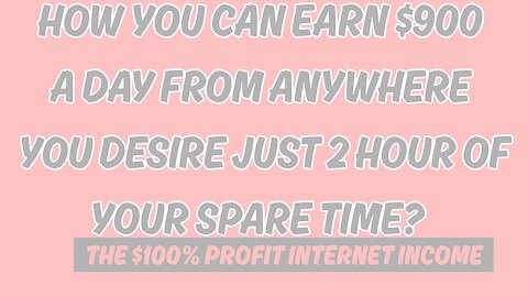Do You Wanna Earn $900++ Payments On Autopilot Like This As A Digital Boss?