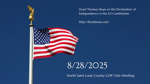 North County St. Louis Republican Club Meeting 8/28/2025