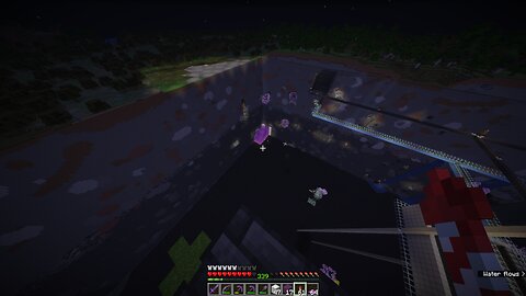 Working on my Forever World Witch Farm Perimeter - Minecaft - Let's gooo!!!