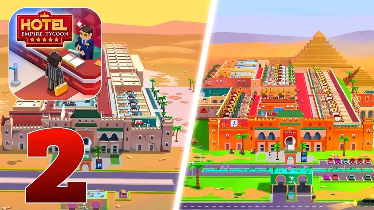 Hotel Empire Tycoon - Idle Game - Gameplay Walkthrough | Kamal Gameplay | Part 2 (Android, iOS)