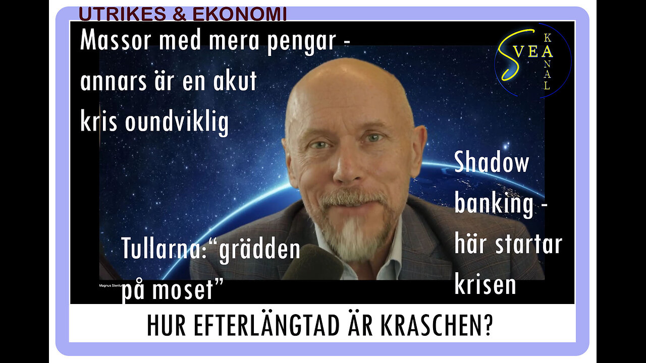 Utrikes & Ekonomi: Hur efterlängtad är kraschen?