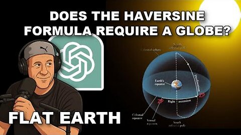[May 22, 2025] Flat Earth Dave's APP uses the Haversine formula