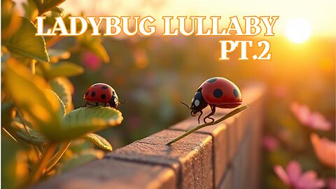 A Toddler Song About a Ladybug and Nature - Ladybug Lullaby Pt.2!