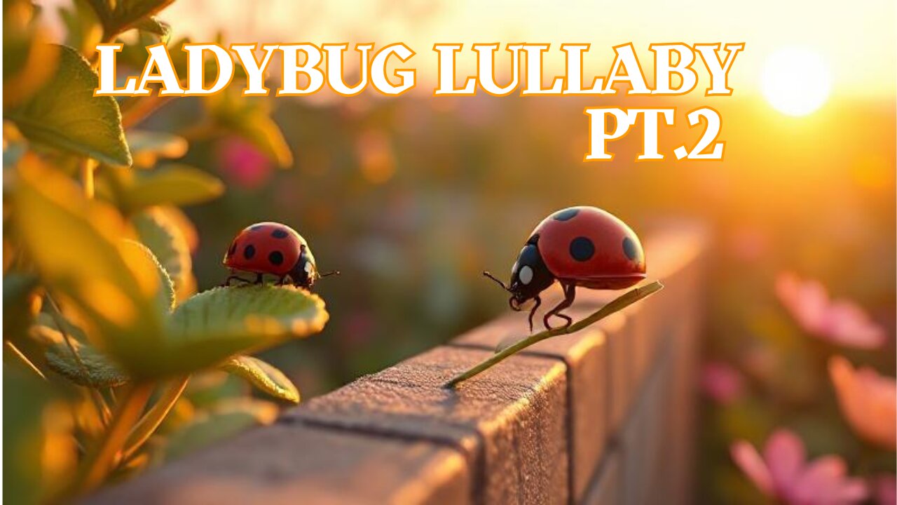 A Toddler Song About a Ladybug and Nature - Ladybug Lullaby Pt.2!
