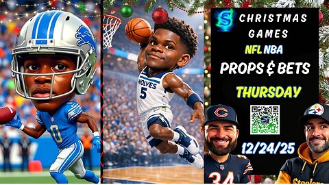 🏈 Best Christmas Day Football Picks | NBA PICKS | NFL Best Bets and Player Props | PRIZEPICKS TODAY