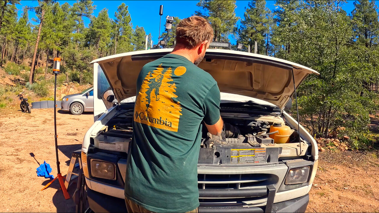DIY Van Fixes & Getting Back to My Crew!