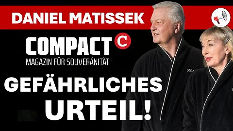 Compact: Das gefährliche Urteil & 170 Razzien gegen Meinungsfreiheit: Daniel Matissek im Interview