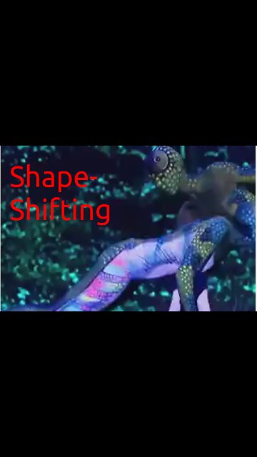 Shape-Shifting Human to Lizard Proof In Front of Audience
