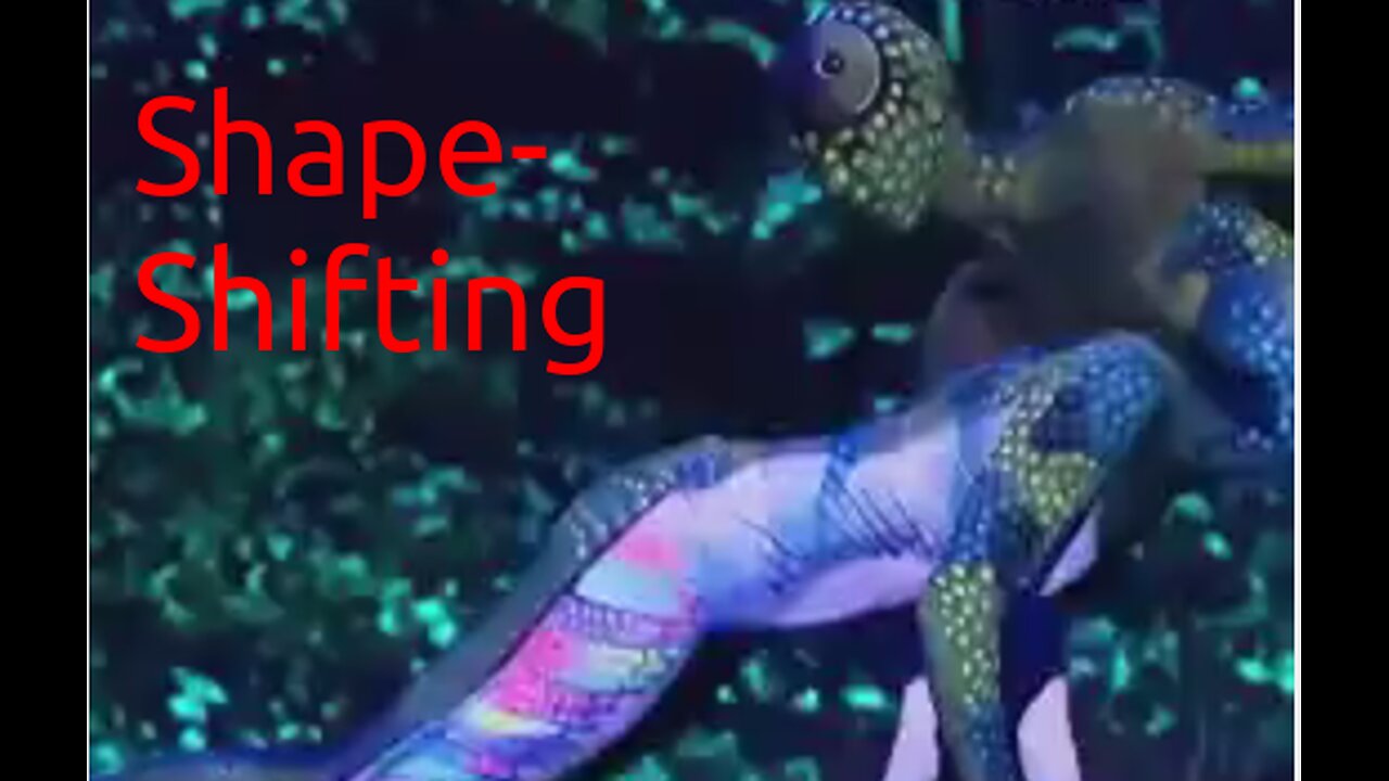 Shape-Shifting Human to Lizard Proof In Front of Audience