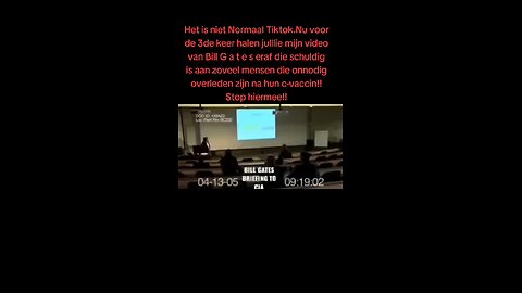 Bill Gates praat met cia !