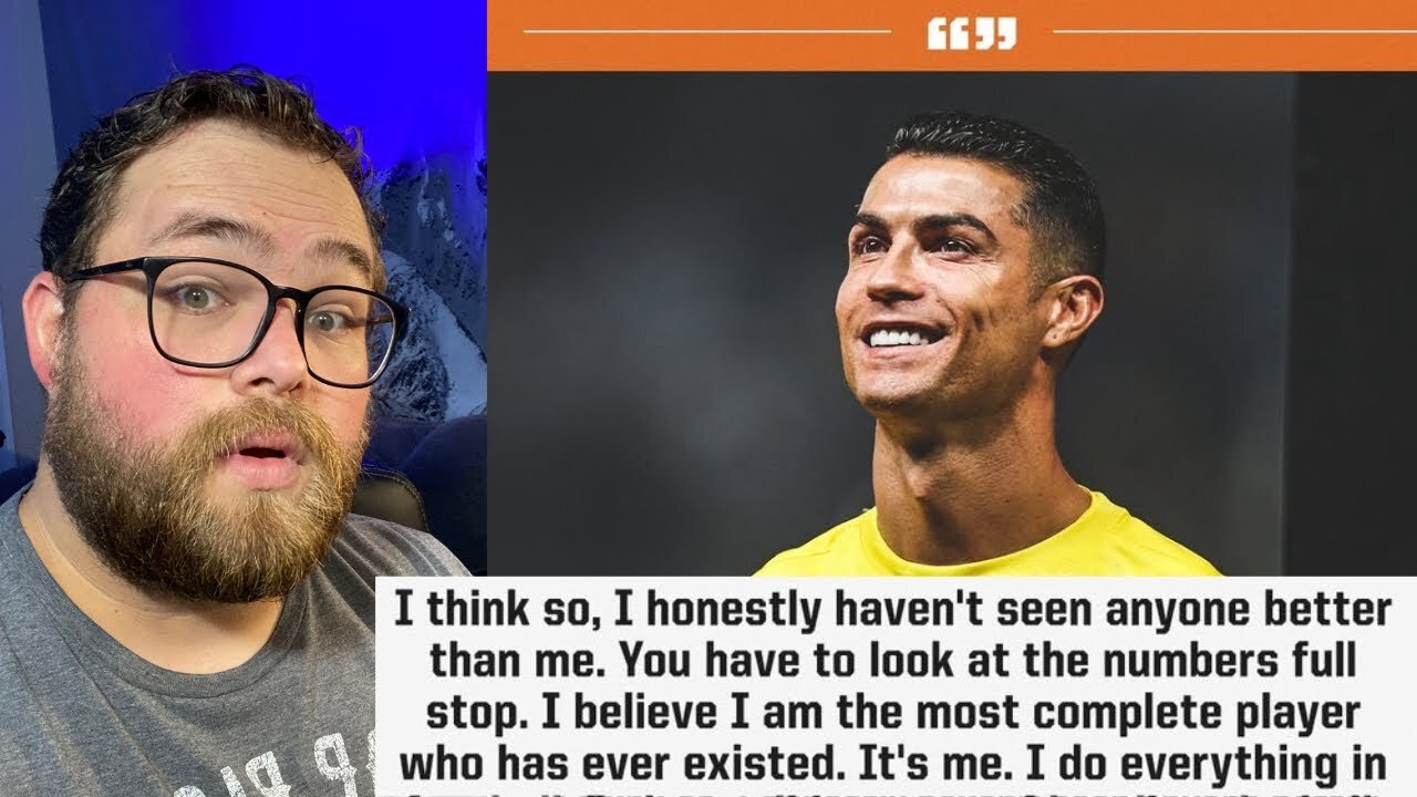 Ronaldo is the GOAT...just ask Ronaldo and he will Confirm