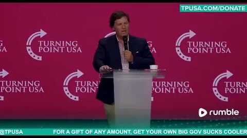 Tucker Carlson Just Went Epstein at SAS Event