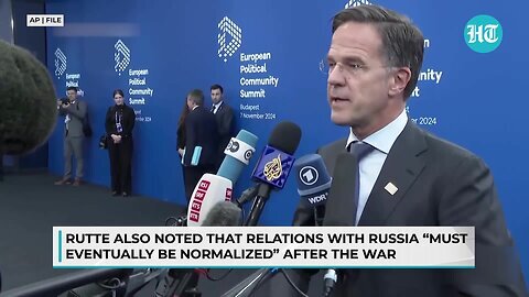 NATO Chief Sets Record Straight For Zelensky, Drops Bombshell Post-Trump Meet With Pro-Russia Stand